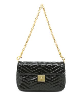 Moto Small Quilted Shoulder Bag