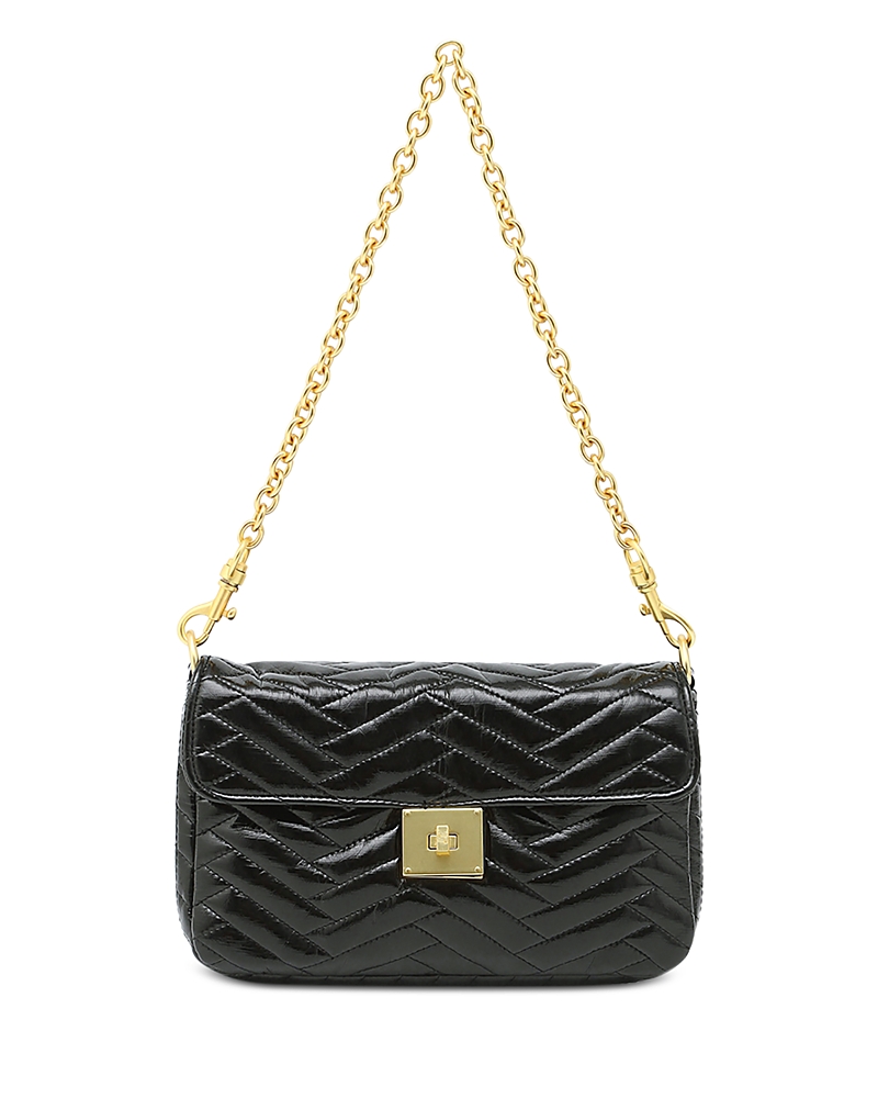 Think Royln Moto Small Quilted Shoulder Bag