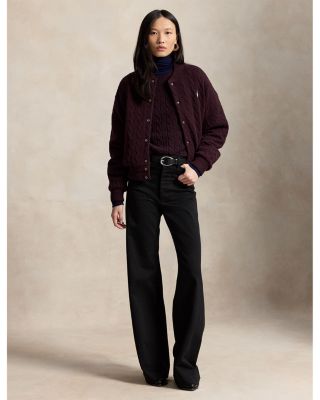 Wool & Cashmere Bomber Jacket - thumbnail 9