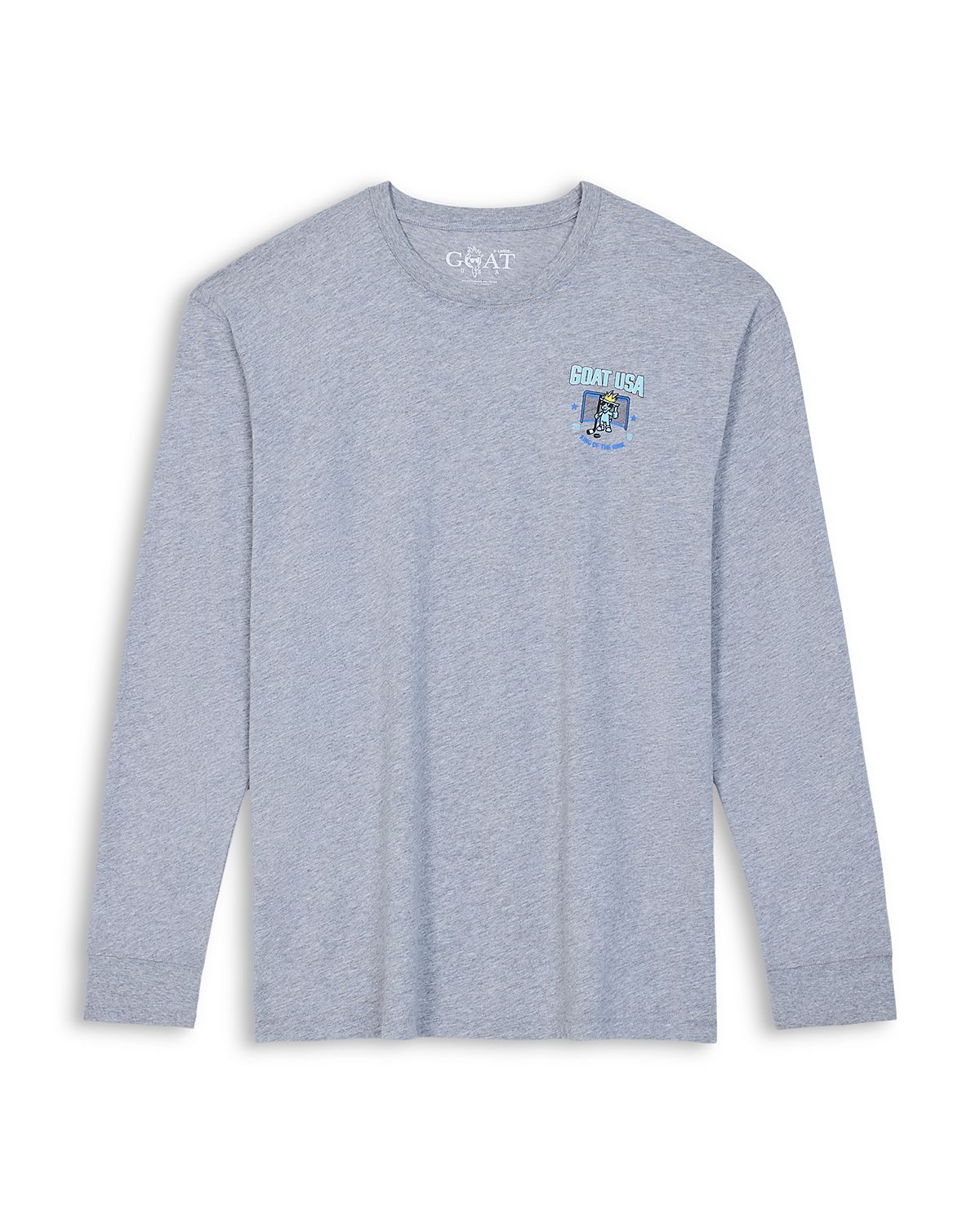 Goat Usa Boys' King of The Rink Long Sleeved Tee - Big Kid