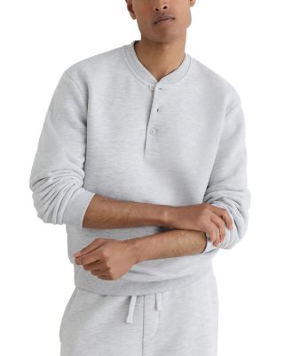 Harrison Long Sleeve Henley Sweatshirt