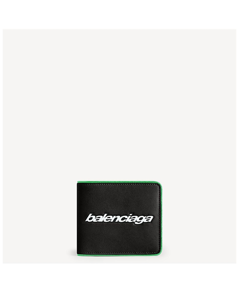 Balenciaga Biker Square Folded Wallet