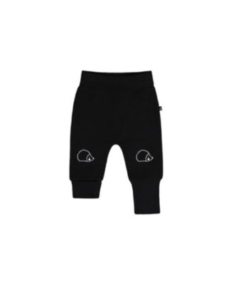Boys' Organic Cotton Hedgehog Foldover Waist Evolutive Pants - Baby