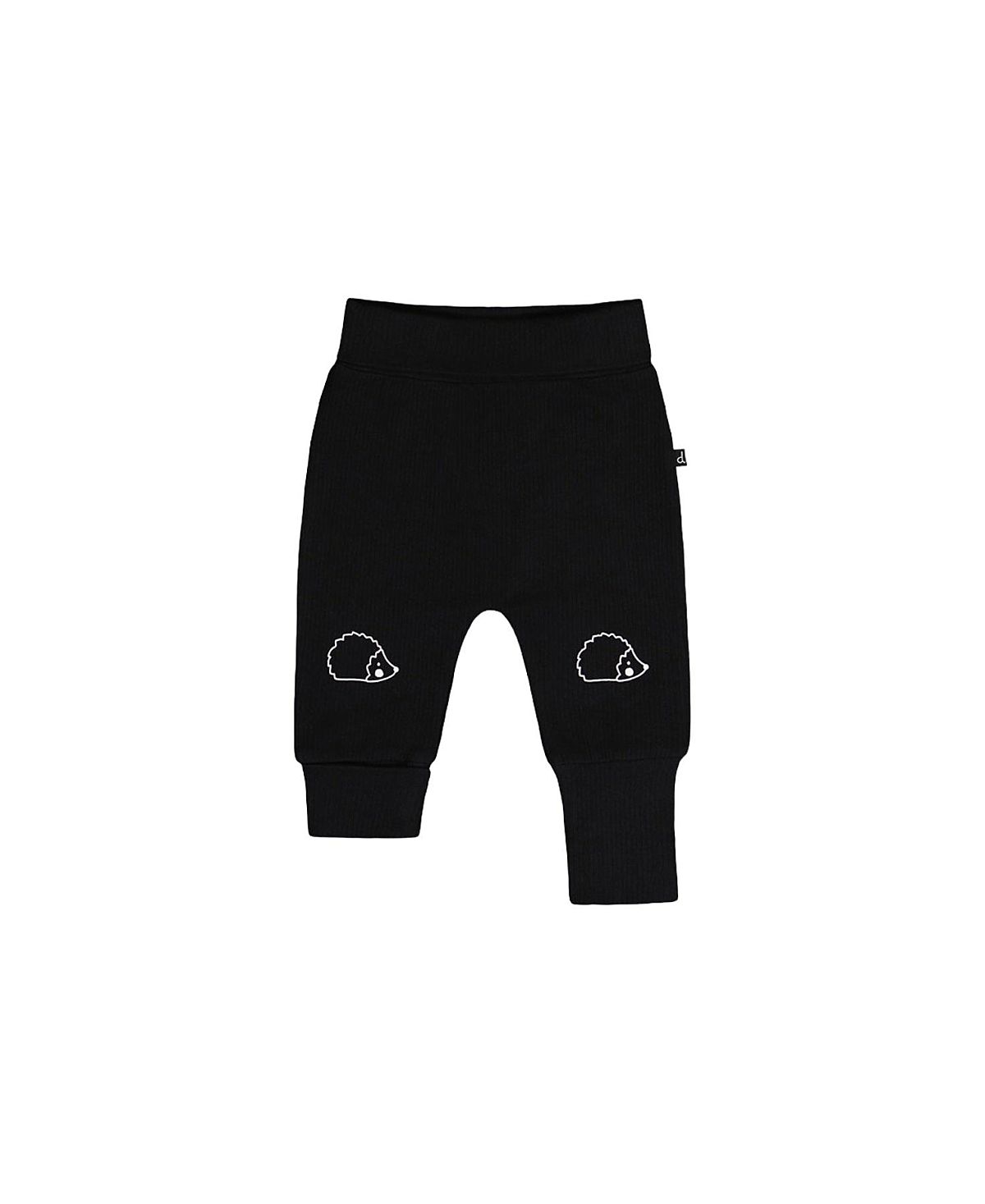 Deux par Deux Boys' Organic Cotton Hedgehog Foldover Waist Evolutive Pants - Baby