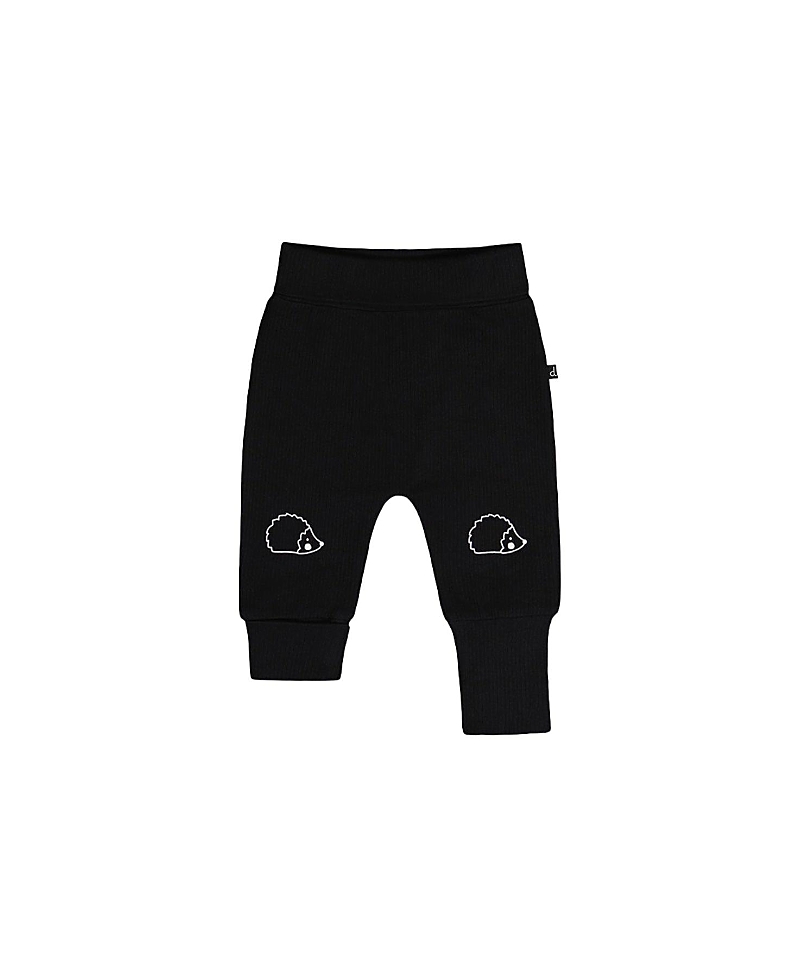 Deux par Deux Boys' Organic Cotton Hedgehog Foldover Waist Evolutive Pants - Baby