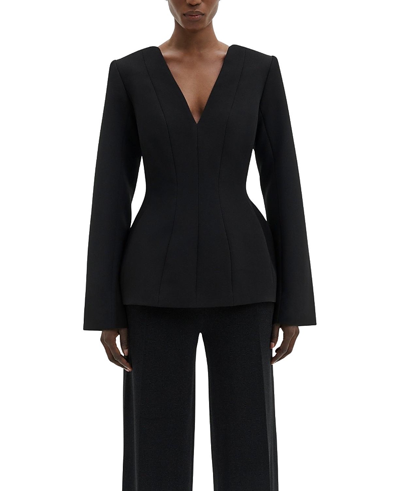 Malina Ninni Cut-Out Shoulder Hourglass Top