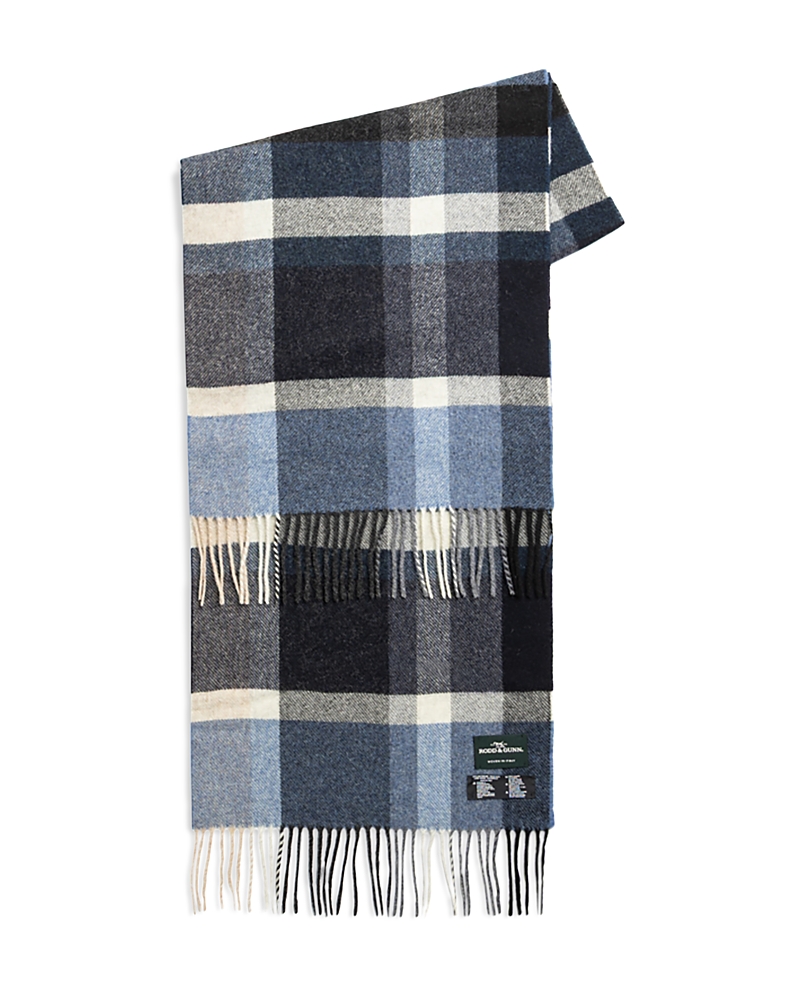 Rodd & Gunn Jed Valley Check Wool Scarf · OS