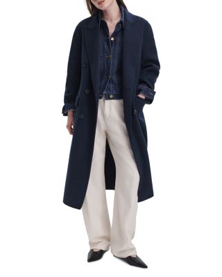 Vasso Double Breasted Wool Walker Coat