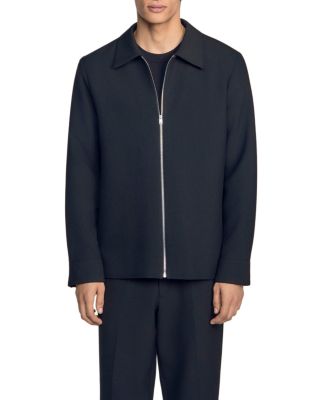 Joker Zip Front Solid Shirt