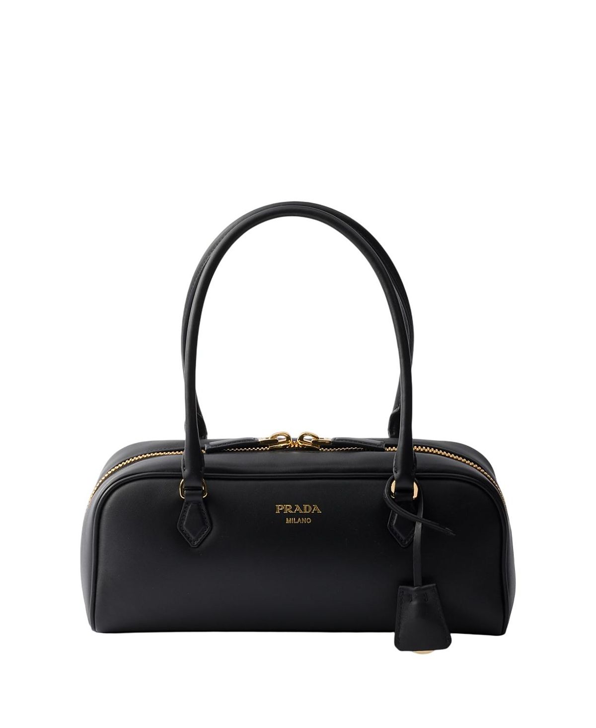 Prada Medium Leather Top-Handle Bag