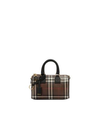  Mini Check Bowling Bag