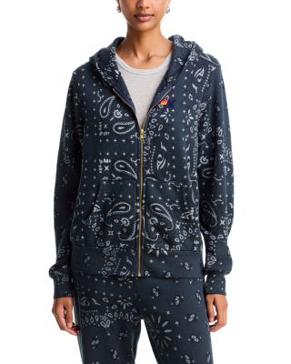 Bandana Zip Hoodie