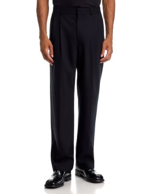 Julian Relaxed Fit Pleated Trousers