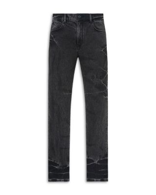 Clayton Pintuck Skinny Fit 33" Jeans in Ash Stain