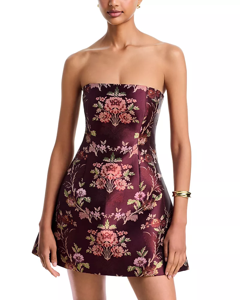 Cara Cara Ines Jacquard Mini Dress