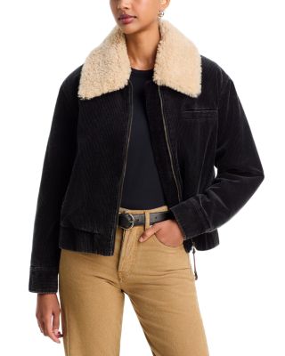  Bradley Sherpa Collar Cotton Corduroy Jacket