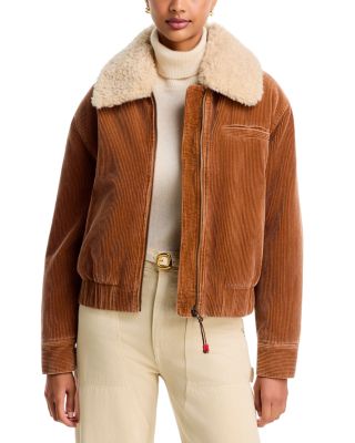 Xirena Bradley Sherpa Collar Cotton Corduroy Jacket