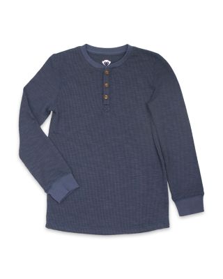 Boys' Craftsman Thermal Henley Tee - Little Kid, Big Kid 