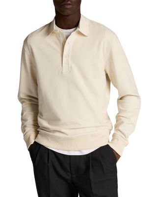 French Terry Travel Long Sleeve Polo