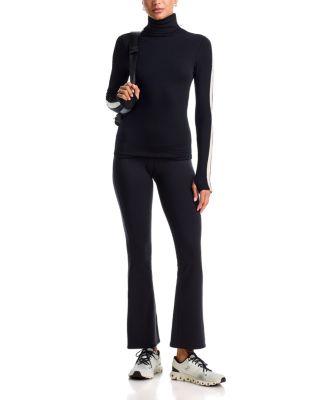 Jackson Ribbed Turtleneck Top - thumbnail 2