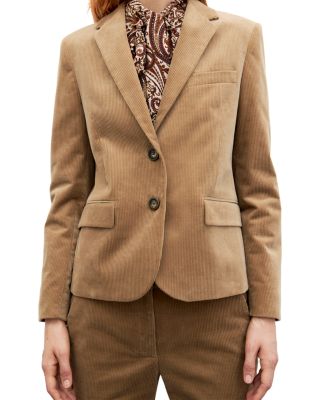 Jelani Cotton Stretch Corduroy Blazer
