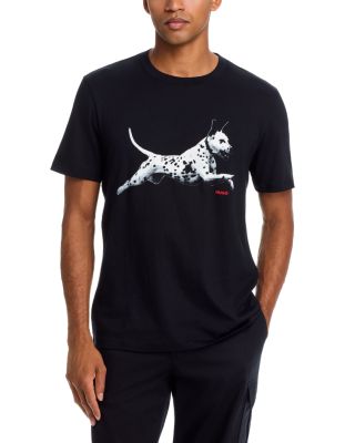 Dirunn Cotton Dalmatian Graphic T-Shirt