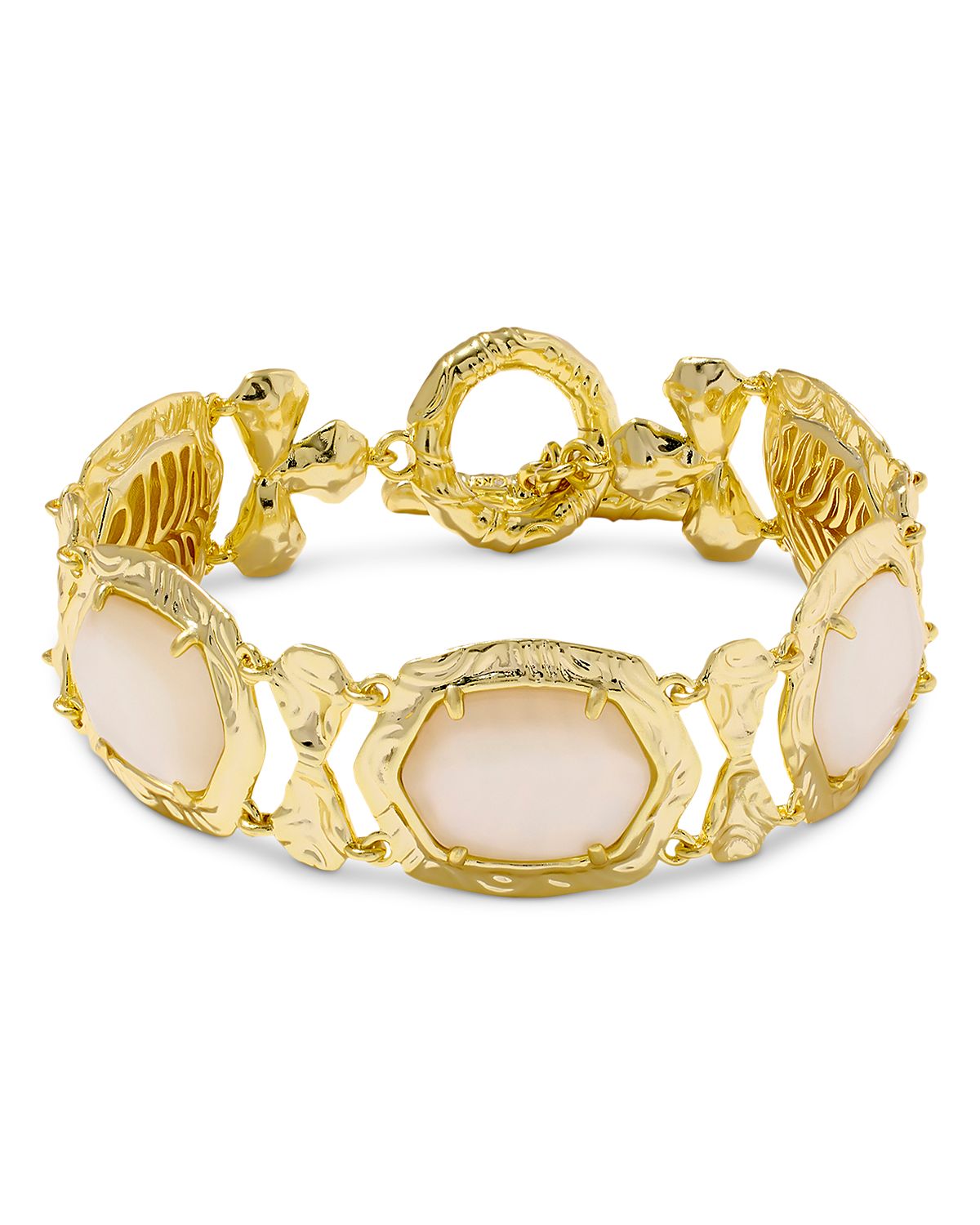 Kendra Scott Daphne Tiger Stripe Openwork Stone Statement Bracelet