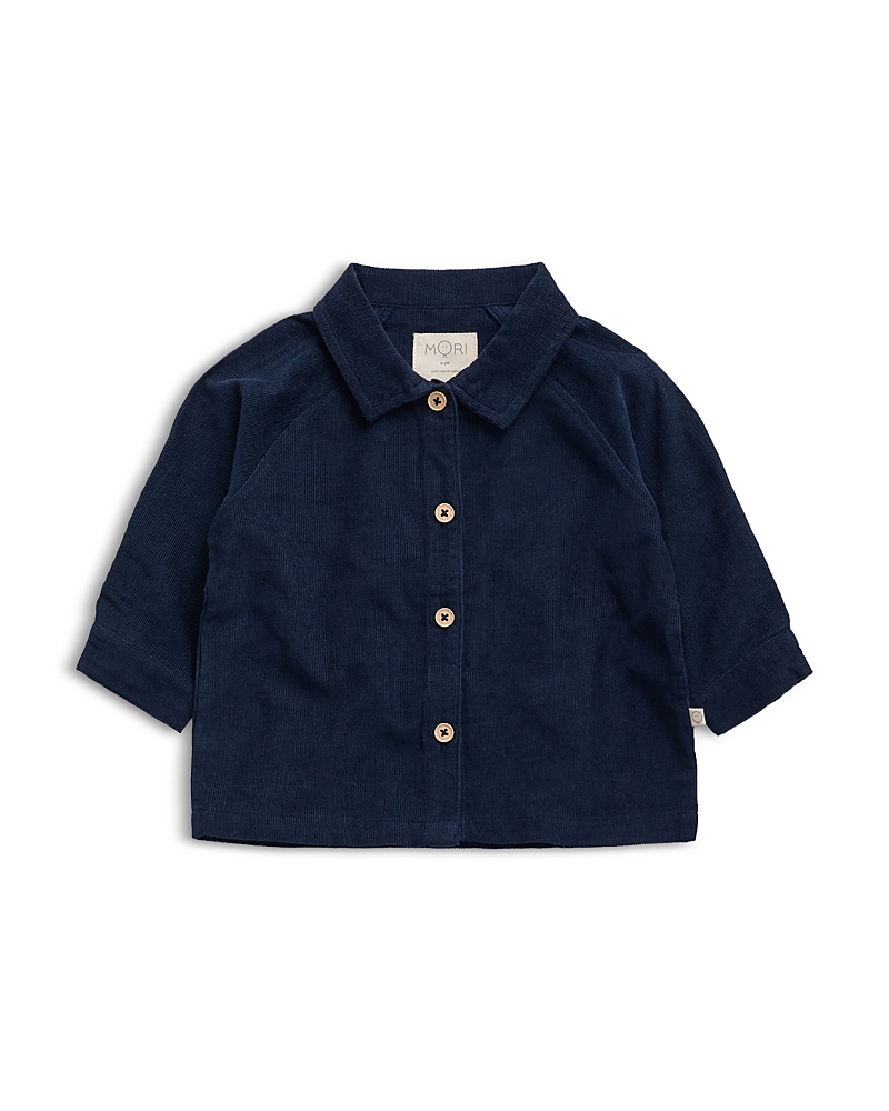 Mori Unisex Corduroy Long Sleeve Shirt - Baby
