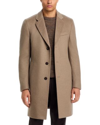 Hyde Wool & Cashmere Slim Fit Topcoat