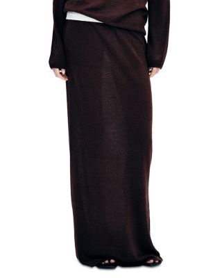 Eirae Linen Blend Skirt
