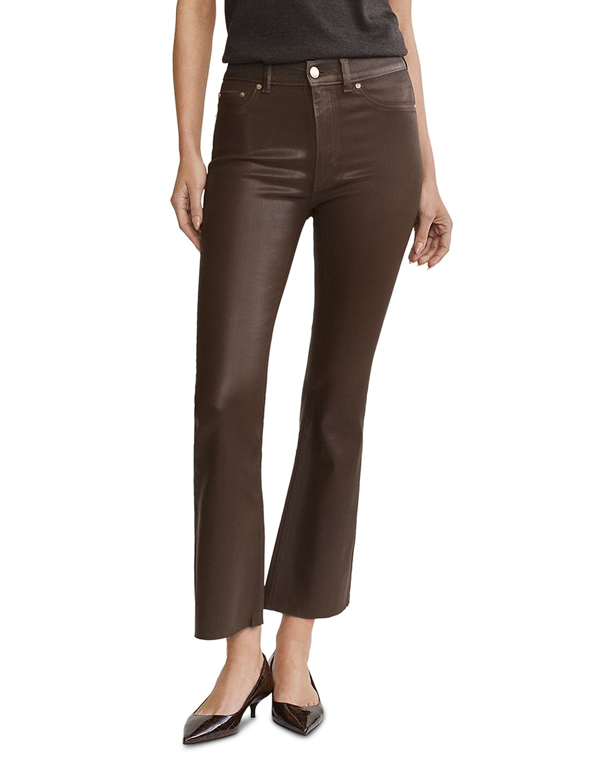 DL1961 Bridget Instasculpt High Rise Ankle Bootcut Jeans