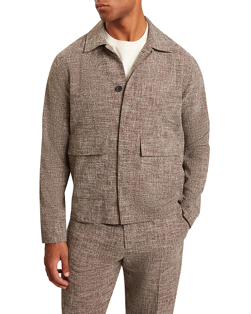 Ted Baker Demarco Cross Hatch Overshirt
