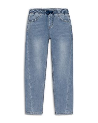 Boys' Maxwell Baggy Knit Denim Pull On Jeans - Big Kid  