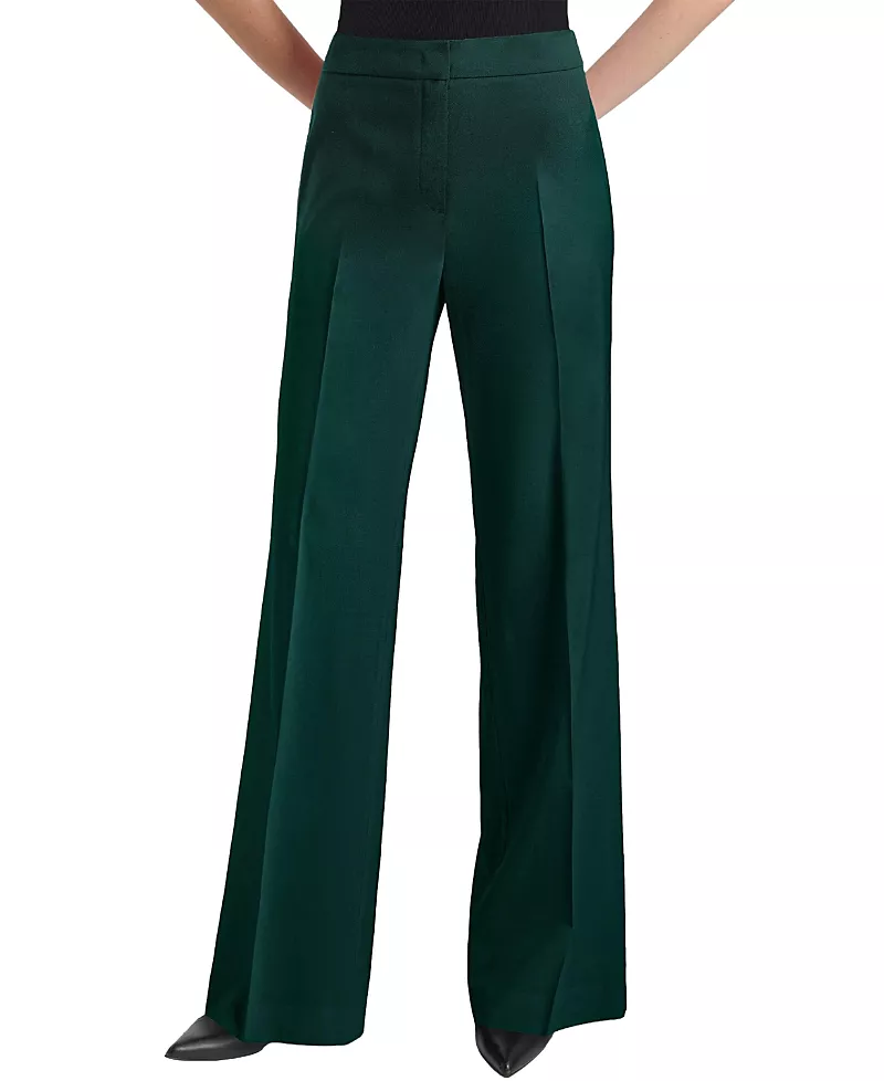 Santorelli Camila Wide Leg Pant in Soft Stretch Twill
