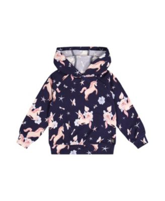 Girls' Elastic Cuffs Gummy Bears Raglan Sleeves Hoodie - Little Kid