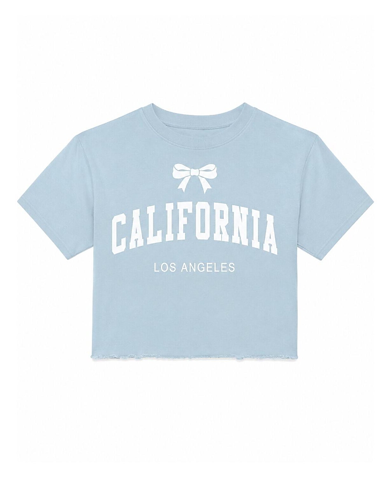 Prince Peter Collection Girls' California Bow Crop Top - Big Kid