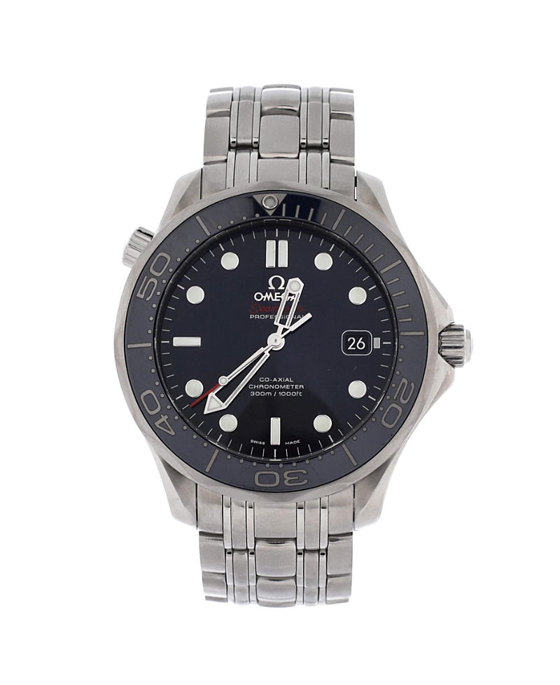 Pre-Owned Omega Seamaster Professional Diver 300M Co-Axial Chronometer Automatic Watch in Stainless Steel 41mm