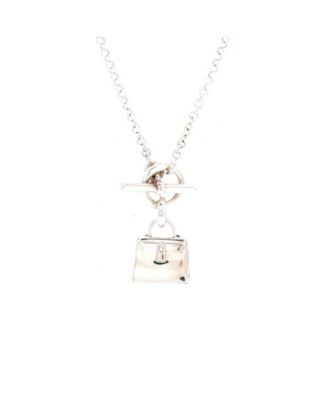 Amulettes Kelly Pendant NM Necklace Sterling Silver, 16"