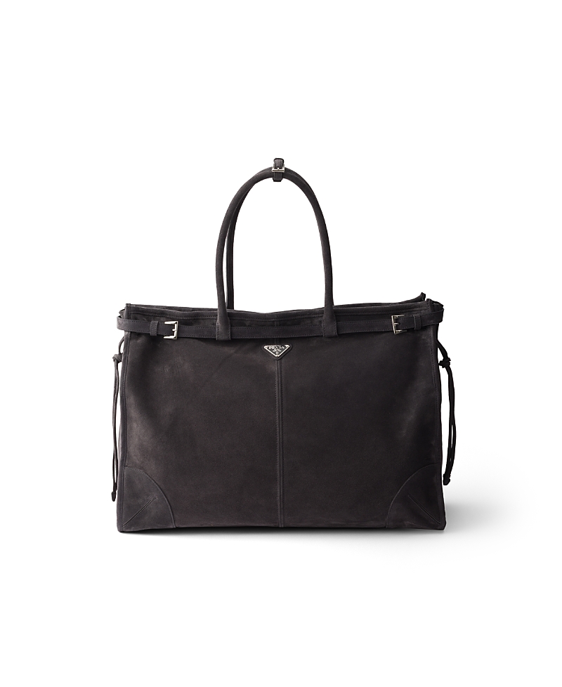 Prada Bonnie Suede Tote Bag