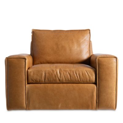 Mulholland Leather Swivel Chair