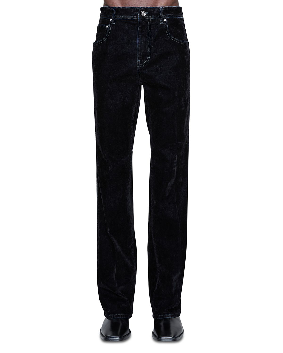 amiri Vintage Fit Flock Jeans
