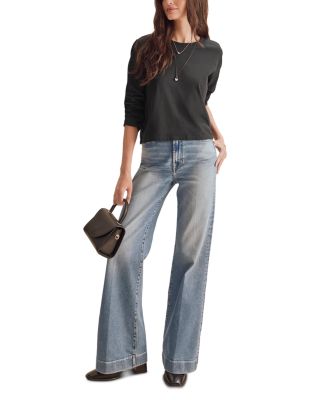 Louisa Cotton Long Sleeve Tee - thumbnail 2