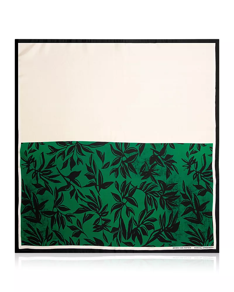 Dries Van Noten Foulard - Santal Greenery
