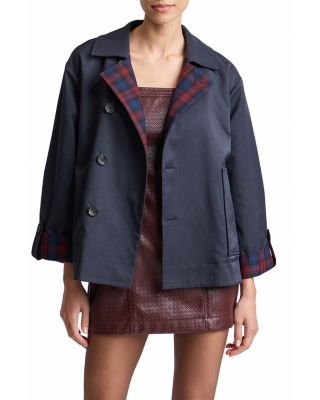 Reversible Scarf Barn Jacket