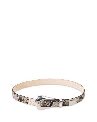 Dehanche Women's Colette Embossed Leather Belt
