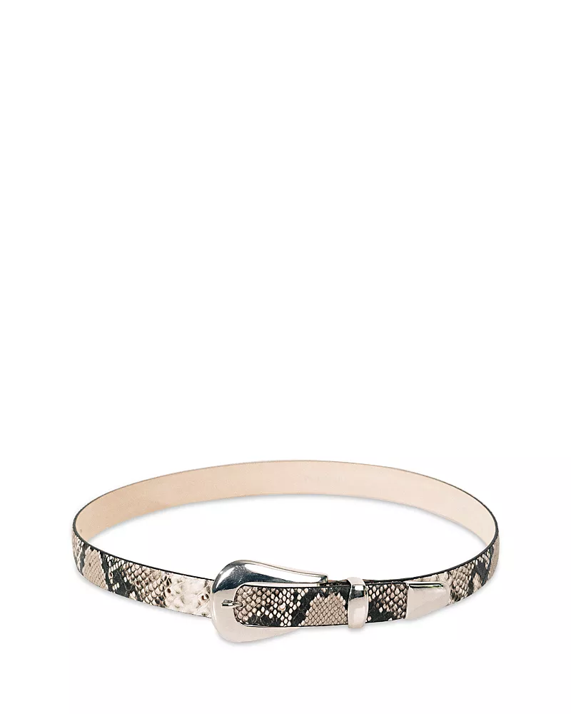Dehanche Women's Colette Embossed Leather Belt