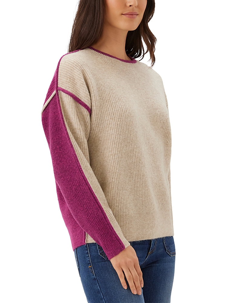 Karen Kane Colorblock Crewneck Sweater