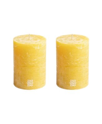  Deurne Pillar Candle Set of 2, 0.38 oz.
