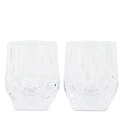 Gemma Diamond Double Old Fashioned Glasses, Set of 2