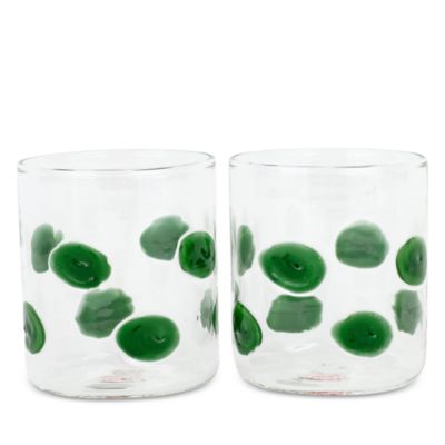 Drop Double Old Fashioned Glass, Set of 2